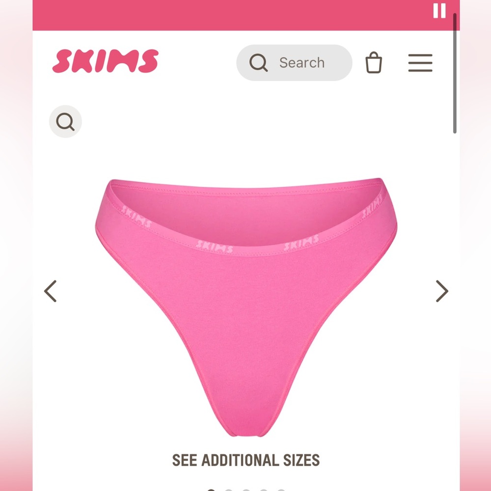 NWT- skims high waist bikini